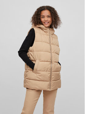 Vila Vila Bodywarmer 14080408 Beige Regular Fit
