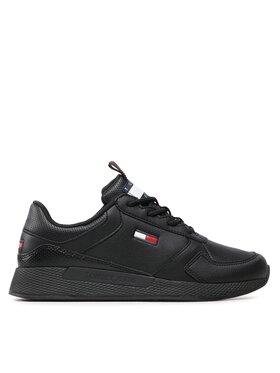 Tommy Jeans Tommy Jeans Sneakersy Flexi Runner Ess EM0EM01080 Czarny
