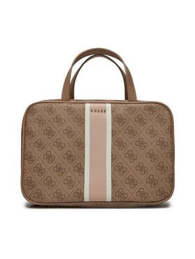 Guess Guess Kozmetická taštička Travel Case PW7428 P4113 Béžová