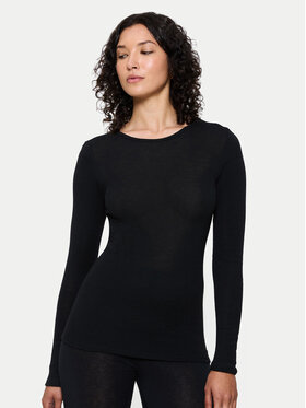 Triumph Triumph Pyžamový top Beauty Layers 10225656 Čierna Slim Fit