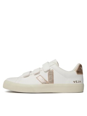 Veja Superge Recifee Logo Chromefree Leather RC0502762B Bela