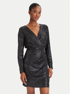 DKNY DKNY Kokteilikleit DD5IZ632 Must Slim Fit