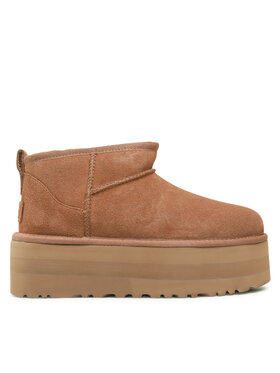 Ugg Ugg Снігоходи W Classic Ultra Mini Platform 1135092 Коричневий