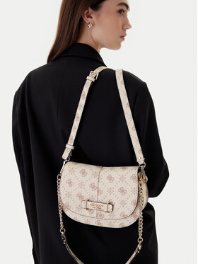 Guess Guess Torebka Carrie Logo HWGP98 98200 Écru