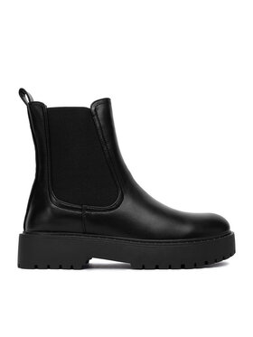 DeeZee DeeZee Kotníková obuv s elastickým prvkem 24ST0112-1 Černá