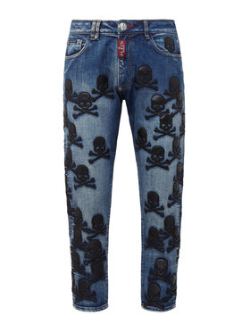 PHILIPP PLEIN PHILIPP PLEIN Jeansy 13995 Světle modrá Slim Fit