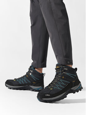 CMP CMP Παπούτσια πεζοπορίας Rigel Mid Trekking Shoe Wp 3Q12947 Γκρι