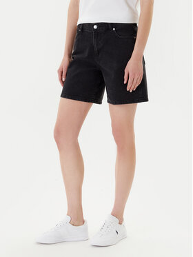 Mustang Mustang Pantaloni scurți de blugi Jodie 1016562 Negru Regular Fit
