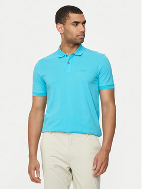 BOSS Boss Polo Pallas 50468301 Plava Regular Fit