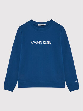 Calvin Klein Jeans Calvin Klein Jeans Суитшърт Institutional Logo IU0IU00162 Тъмносин Regular Fit