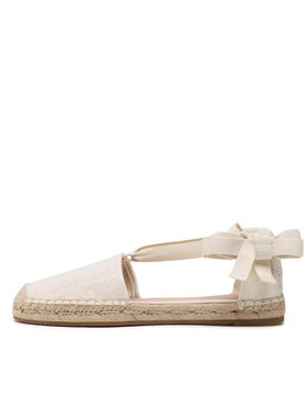 Tommy Hilfiger Espadrile Closed Toe Espadrille Monogram W FW0FW07253 Écru