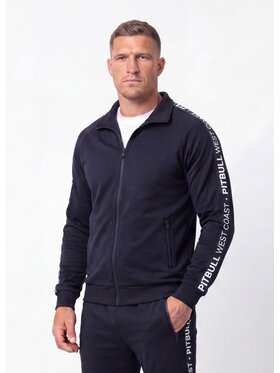 PITBULL PITBULL Bluza ARBOR TAPE Granatowy Regular Fit