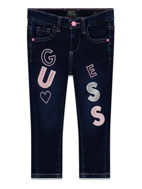 Guess Kids Guess Kids Spodnie materiałowe 183394 Niebieski Regular Fit