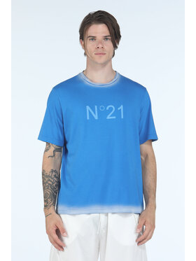 N°21 N°21 T-shirt 23EN1M0F03142036473 Blu Regular Fit