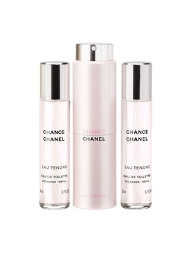 Chanel Chanel Chanel Chance Eau Tendre Twist and Spray 3x20ml woda toaletowa ozdobne opakowanie + wkłady Woda toaletowa