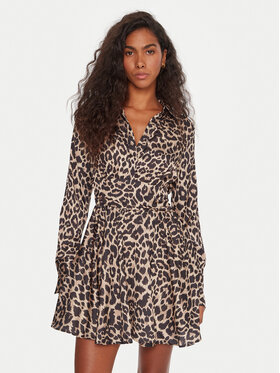 Guess Guess Sukienka koktajlowa W5YK00 WF1T2 Kolorowy Regular Fit