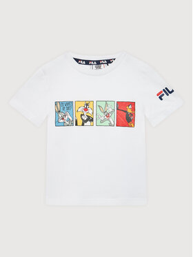 Fila Fila T-Shirt Lasel FAK0018 Weiß Regular Fit