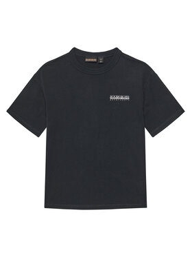 Napapijri Napapijri Majica S-Ahr NP0A88ZO M Črna Regular Fit