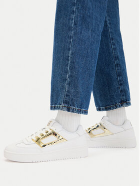 Just Cavalli Just Cavalli Sneakersy 80RA3SM2 ZPC07 Biela