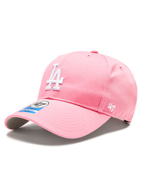 47 Brand 47 Brand Καπέλο Jockey MLB Los Angeles Dodgers Raised Basic '47 MVP B-RAC12CTP-RSA Ροζ