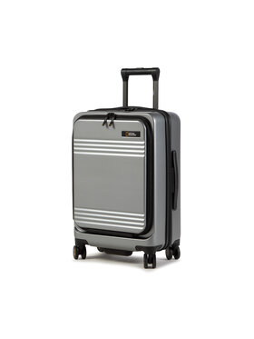 National Geographic National Geographic Valise rigide petite taille Lodge N165HA.49.23 Argent