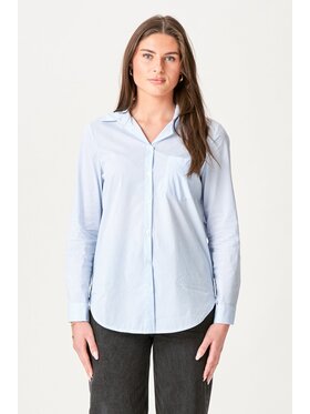 TeeShoppen TeeShoppen Koszula 'Basic Collection' Niebieski Regular Fit