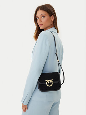 PINKO PINKO Τσάντα Love Box Bag Fl Mini AI 25-26 PLTT 104297 A2JH Μαύρο