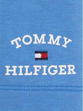 Tommy Hilfiger Sportske Kratke Hlače Th Logo KB0KB08841 Plava Regular Fit