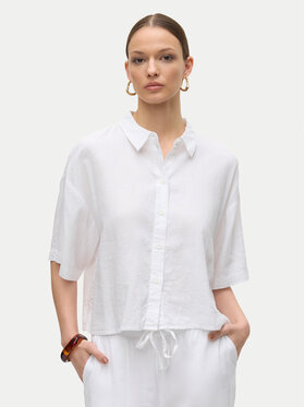Vero Moda Vero Moda Ing Linn 10306820 Fehér Relaxed Fit