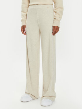 Guess Guess Spodnie dzianinowe O4BB02 KCHZ2 Beżowy Relaxed Fit