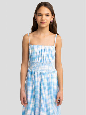 BIG STAR BIG STAR Sukienka letnia MIRCELA_401_340 Niebieski Classic Fit