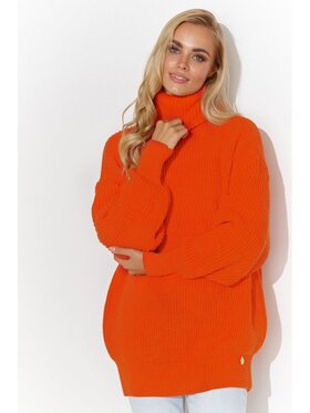 Makadamia Makadamia Golf S136 Pomarańczowy Over Fit