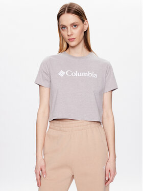 Columbia Columbia T-Shirt North Casades 1930051 Szary Cropped Fit