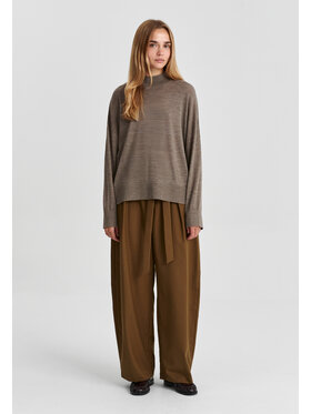 TATUUM TATUUM Sweter AMI Brązowy Classic Fit