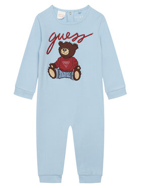 Guess Guess Romper H6RW01 KA6W4 Svetlo modra