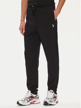 U.S. Polo Assn. U.S. Polo Assn. Donji dio trenerke MUP4416 Crna Relaxed Fit