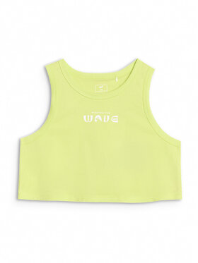 4F 4F Tank top SWELLS OF THE OCEAN Zielony Oversize
