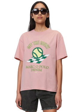 Marc O'Polo Denim Marc O'Polo Denim Marškinėliai 343244151201 Rožinė Loose Fit