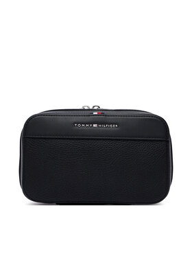 Tommy Hilfiger Tommy Hilfiger Smink táska Th Central Washbag AM0AM14824 Fekete