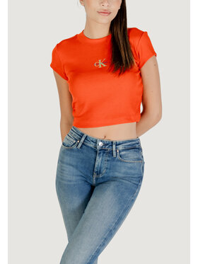 Calvin Klein Jeans Calvin Klein Jeans T-shirt MONOGRAM BABY TEE Rosso Casual Fit