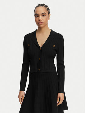 Guess Guess Kardigan W5YR11 Z0130 Crna Regular Fit