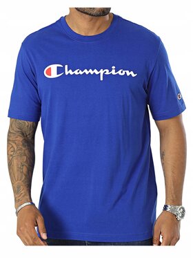 Champion Champion T-Shirt 220256-BS008 Niebieski Standard Fit