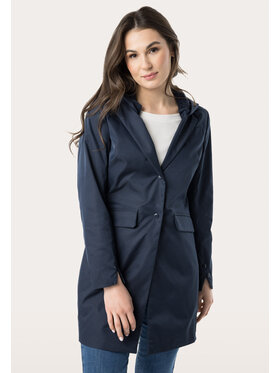 QUIOSQUE QUIOSQUE Płaszcz QUIOSQUE 9Sm003802 Granatowy Regular Fit
