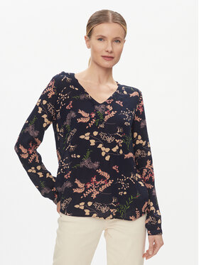 Kaffe Kaffe Bluse 10504059 Dunkelblau Regular Fit