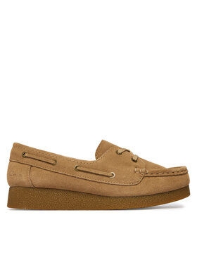 Clarks Clarks Poltopánky WallabeeEVOSea 26186339 Hnedá