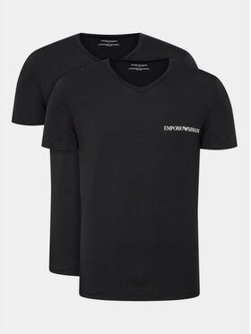 Emporio Armani Underwear Emporio Armani Underwear Komplet 2 t-shirtów 111849 3F717 17020 Czarny Regular Fit