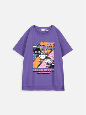 Coccodrillo Coccodrillo T-Shirt ZC3143204GGJ Fioletowy Regular Fit