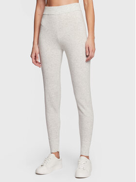 Gina Tricot Gina Tricot Pletene hlače Melia 18114 Siva Slim Fit
