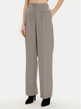 Noisy May Noisy May Текстилни панталони Debbie 27029240 Сив Regular Fit