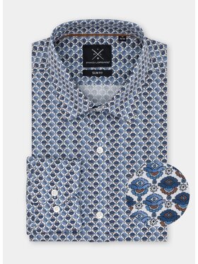 Pako Lorente Pako Lorente Koszula P21WF-1X-131 Biały Slim Fit